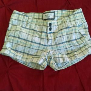 Abercrombie and fitch shorts size 00